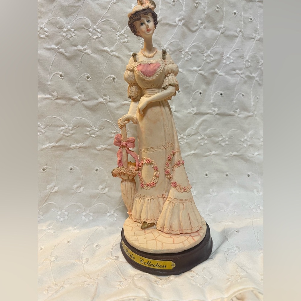 Figurine Artmark   Marlo Collection Victorian Lady   Dressed for Royal Reception